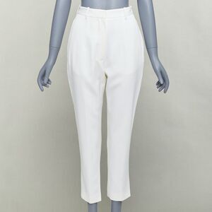 Alexander Mcqueen 2020 Wool Curved Pants